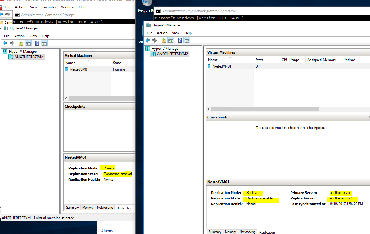 Microsoft Azure Nested Virtualization | Hyper-V Replica on Azure